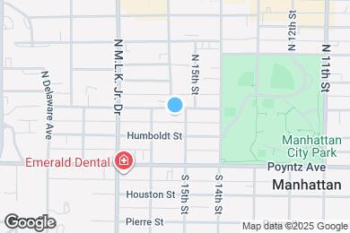 Map image of the property - 1511 Leavenworth St