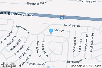Map image of the property - 7883 Sebring Dr