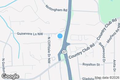 Map image of the property - 221 Guinevere Ct