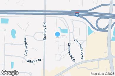 Map image of the property - 1448 Cedarwood Dr