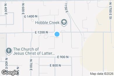 Map image of the property - 1138 N 1000 E