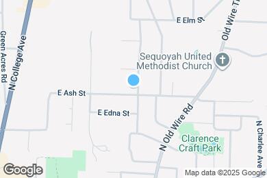 Map image of the property - 736 E Ash St