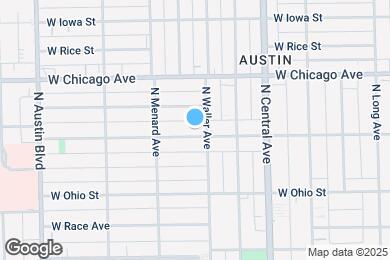 Map image of the property - 5710 W Huron St