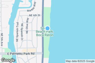 Map image of the property - 400 N Ocean Blvd