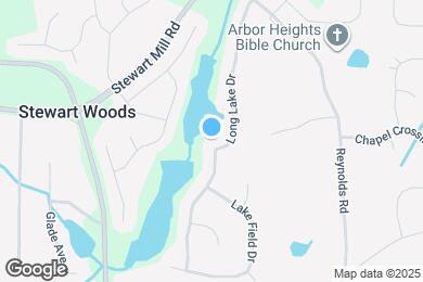 Map image of the property - 3605 Long Lake Dr