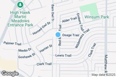 Map image of the property - 5026 Red River Trail