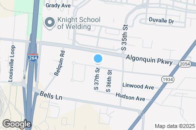 Map image of the property - 3613 Penway Ave