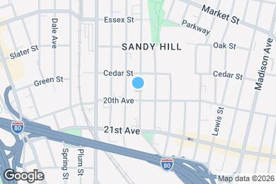 Map image of the property - 530 Summer St