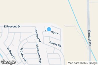 Map image of the property - 1365 E Stirrup Ln