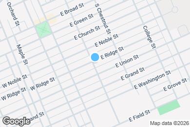 Map image of the property - 201 E Ridge St