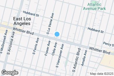 Map image of the property - 5047 Whittier Blvd