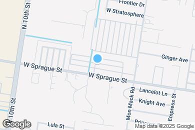 Map image of the property - 3813 Hawthorne Ave