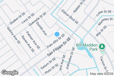 Map image of the property - 1157 Palo Alto St SE