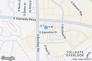 Map image of the property - 17039 E Exposition Dr