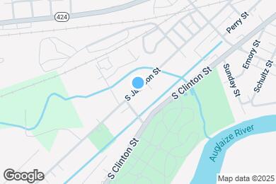 Map image of the property - 1395 Jackson Ave