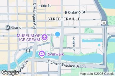 Map image of the property - 217 E Illinois St