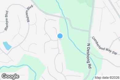 Map image of the property - 6882 Waters Edge Dr