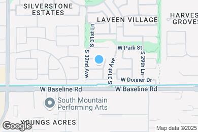Map image of the property - 3114 W Dunbar Dr