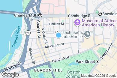 Map image of the property - 70 Pinckney St