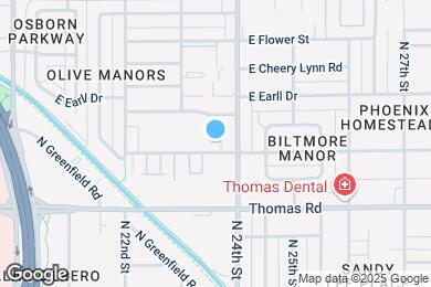 Map image of the property - Pinchot Arms Apartments