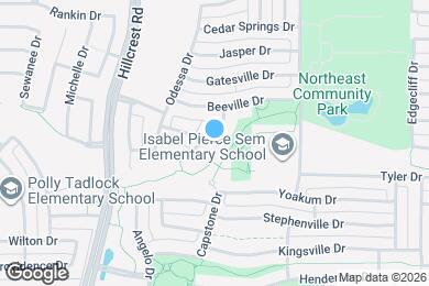 Map image of the property - 12822 Gardendale Dr