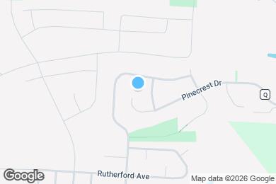 Map image of the property - 352 Pinecrest Ct