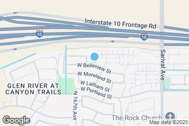 Map image of the property - 16632 W Belleview St