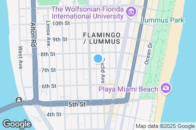 Map image of the property - Helios Apartments Miami Beach