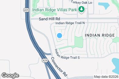 Map image of the property - 1115 Zachary Ridge Ct