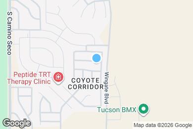 Map image of the property - 9050 E Glenmont Dr