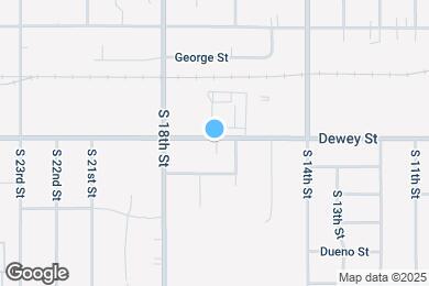 Map image of the property - 1613 Dewey St
