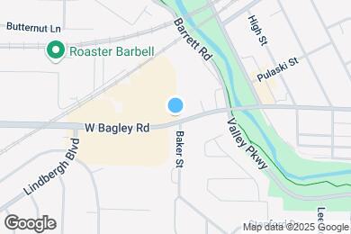 Map image of the property - 326 W Bagley Rd
