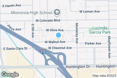 Map image of the property - 833 W Walnut Ave