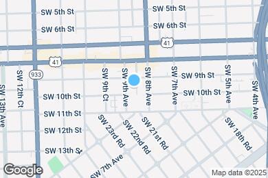 Map image of the property - 934 SW 8th Ct