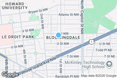 Map image of the property - 2016 1st St NW