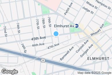 Map image of the property - 79-12 45th Ave