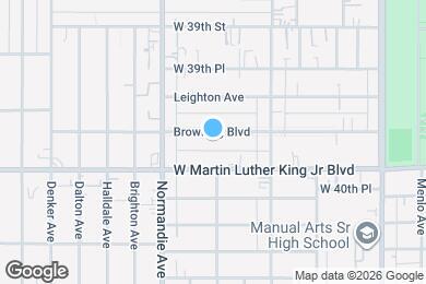 Map image of the property - 1226 Browning Blvd