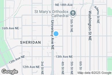 Map image of the property - 340 15th Ave NE