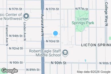 Map image of the property - 1139 N 94th St
