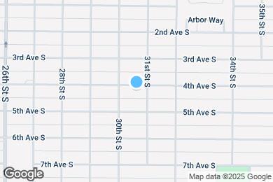 Map image of the property - 3016 4th Ave S