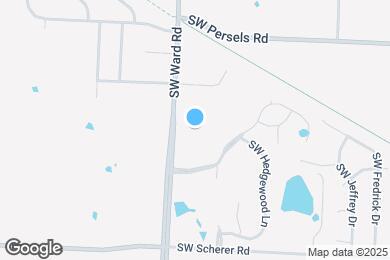 Map image of the property - 1433 SW Winthrop Dr