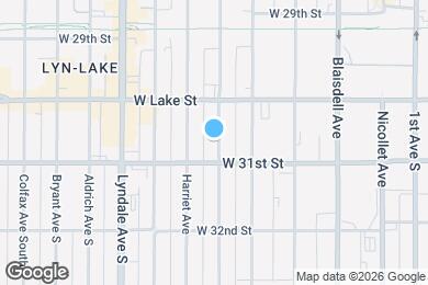 Map image of the property - 3032 grand ave