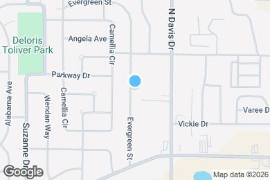 Map image of the property - 136 Evergreen St