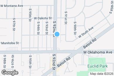 Map image of the property - 3010 S 92nd St