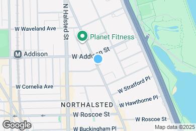 Map image of the property - 3539 N Broadway