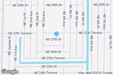 Map image of the property - 333 NE 27th St