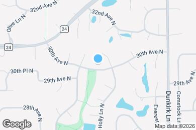 Map image of the property - 17120 30th Ave N