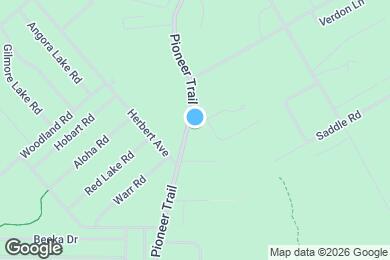 Map image of the property - 3340 Pioneer Trail