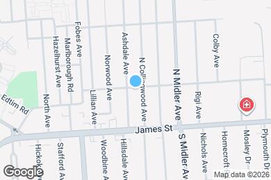 Map image of the property - 410 Tyson Pl