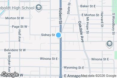 Map image of the property - 753 S Robert St